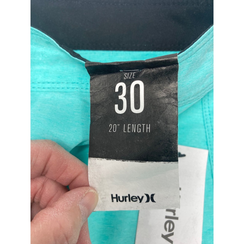 Hurley Phantom Board Shorts Men's Size 30 Aqua Surf Swim Shorts NWT - Picture 10 of 10